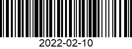 Bar-code 2022-02-10